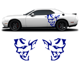 Dodge Challenger Demon Side Graphics